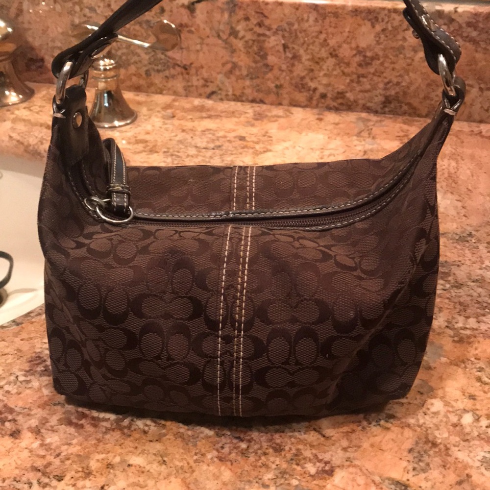 Coach hand purse